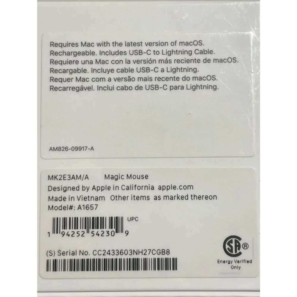 Apple Magic Mouse - White